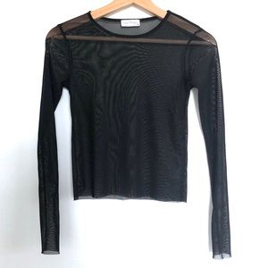 Full Tilt | Sheer Long-sleeve